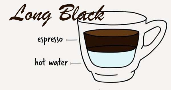 Long Black - jenis-jenis minuman kopi